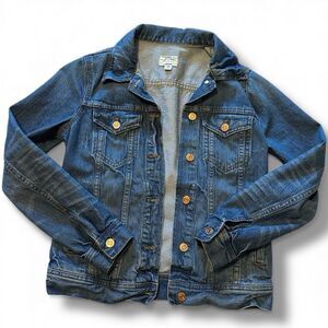 J Crew - Women’s Sz. XS - Denim Trucker Blue Jean Jacket  Classic
